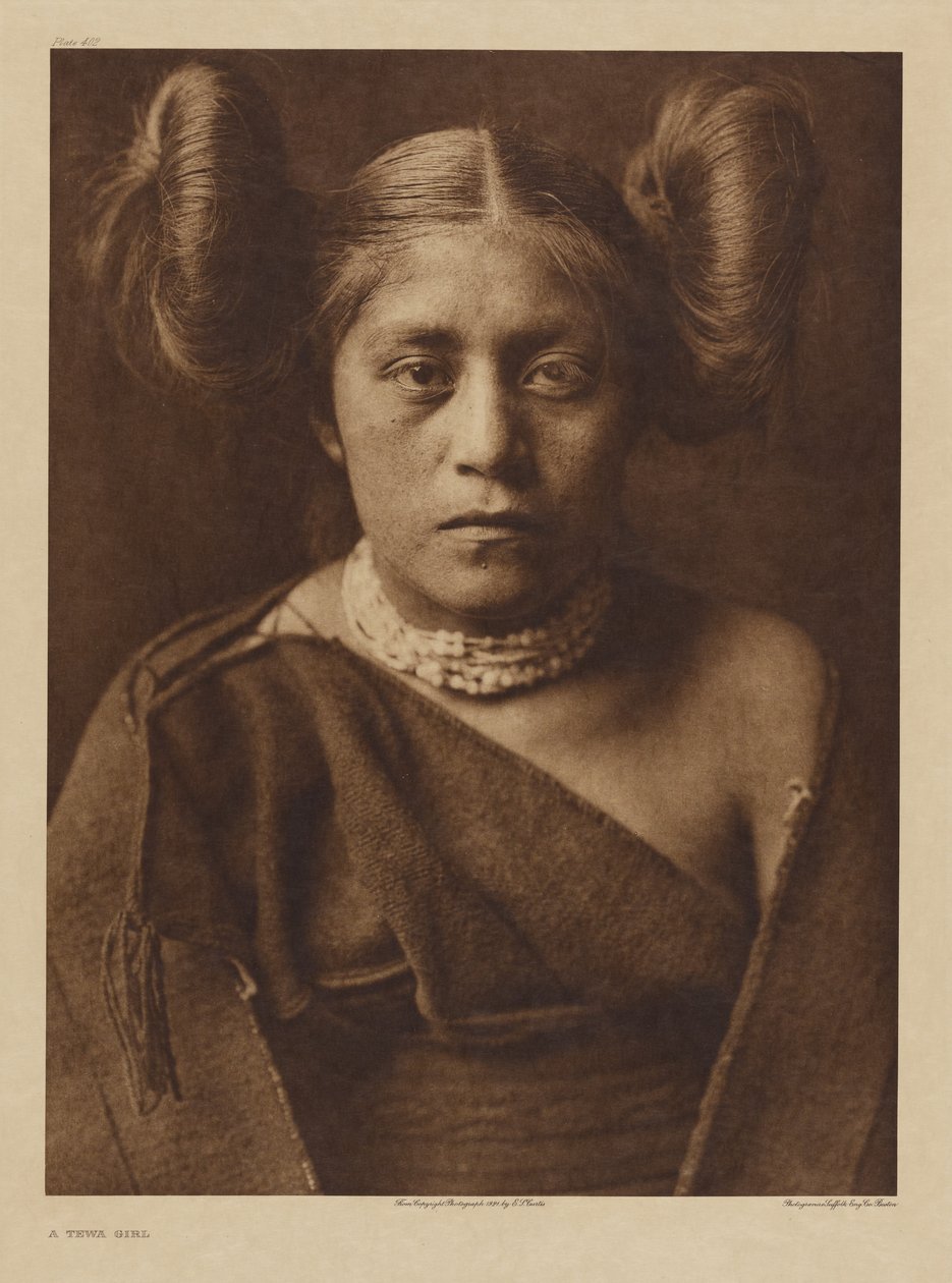 En tewa-jente av Edward S. Curtis