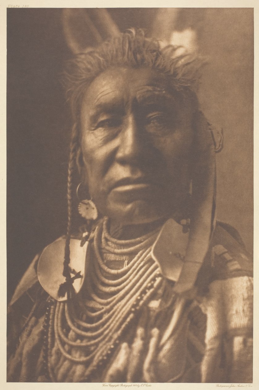 Fiskeshow-Apsaroke av Edward S. Curtis