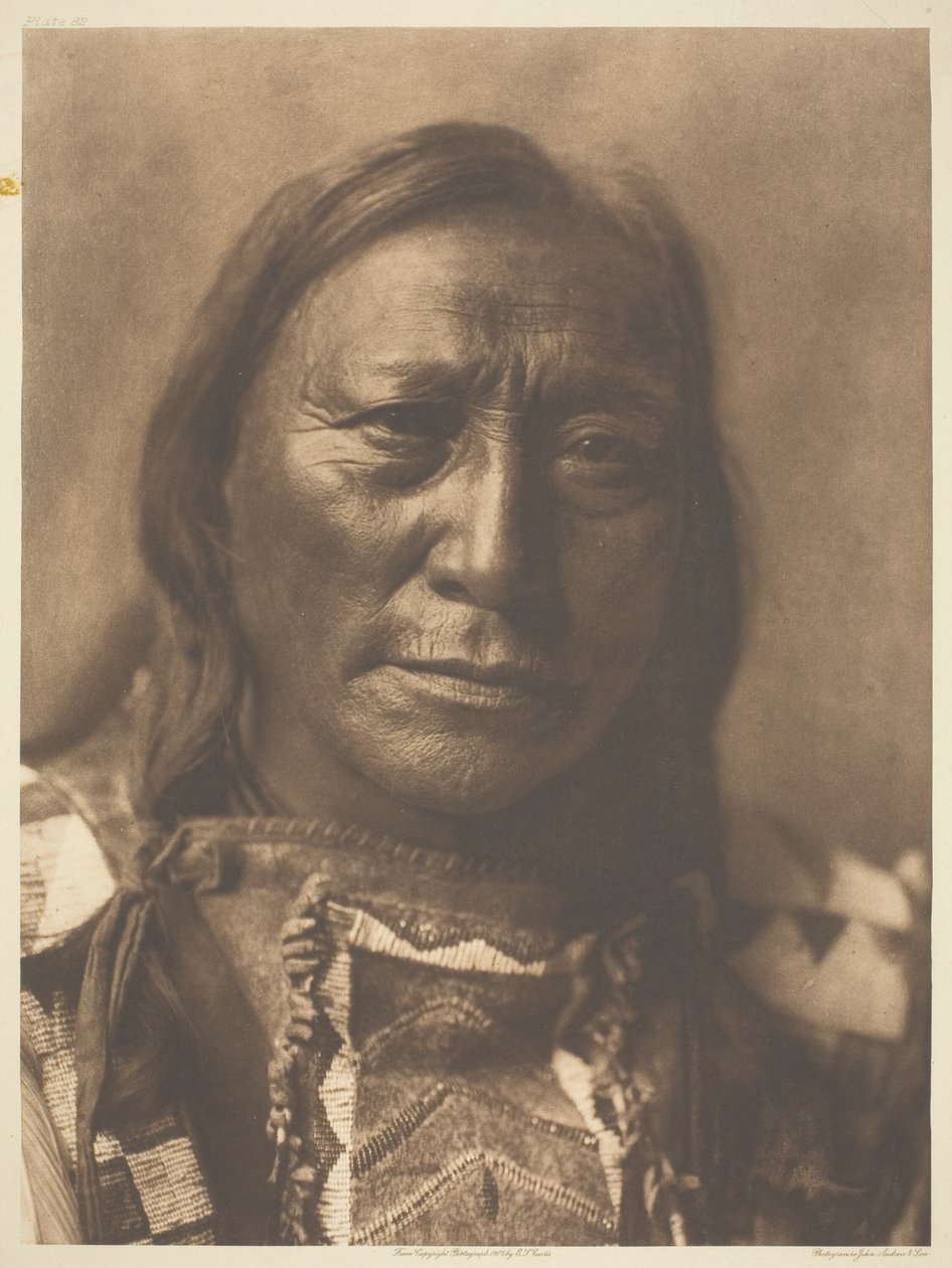 Hulhornbjørn av Edward S. Curtis