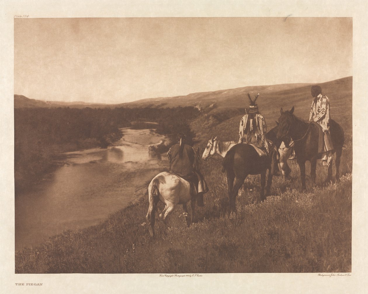 Portefølje VI, Plate 184-219 av Edward S. Curtis