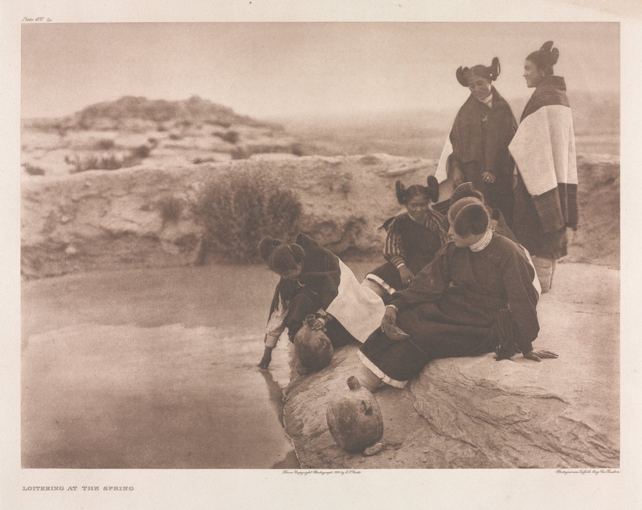 Portefølje XII, plate 400(b)-435 av Edward S. Curtis