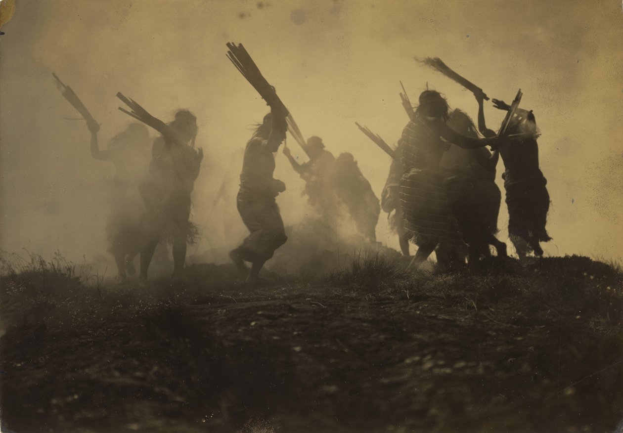 Formørkelsesdansen av Edward S. Curtis