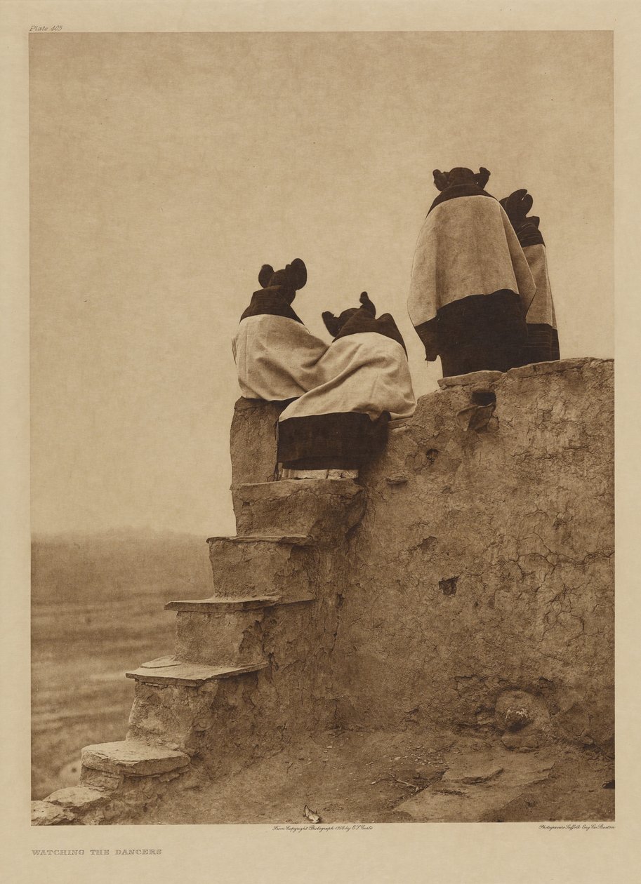 Ser på danserne av Edward S. Curtis