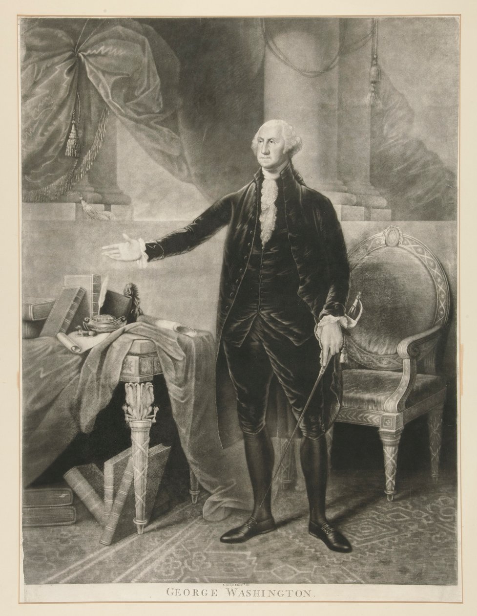 George Washington av Edward Savage