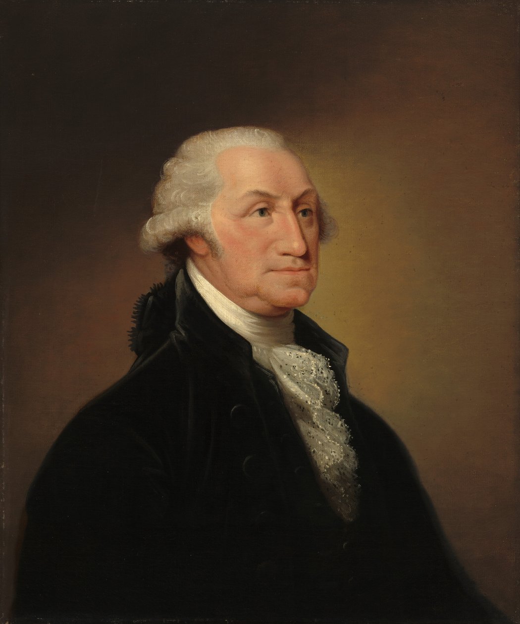 George Washington, ca. 1796 (olje på lerret) av Edward Savage