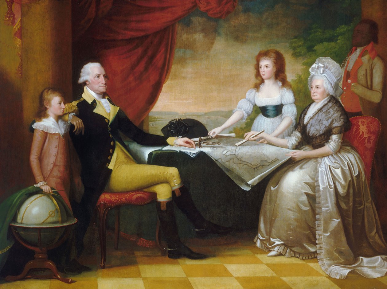 Familien Washington av Edward Savage
