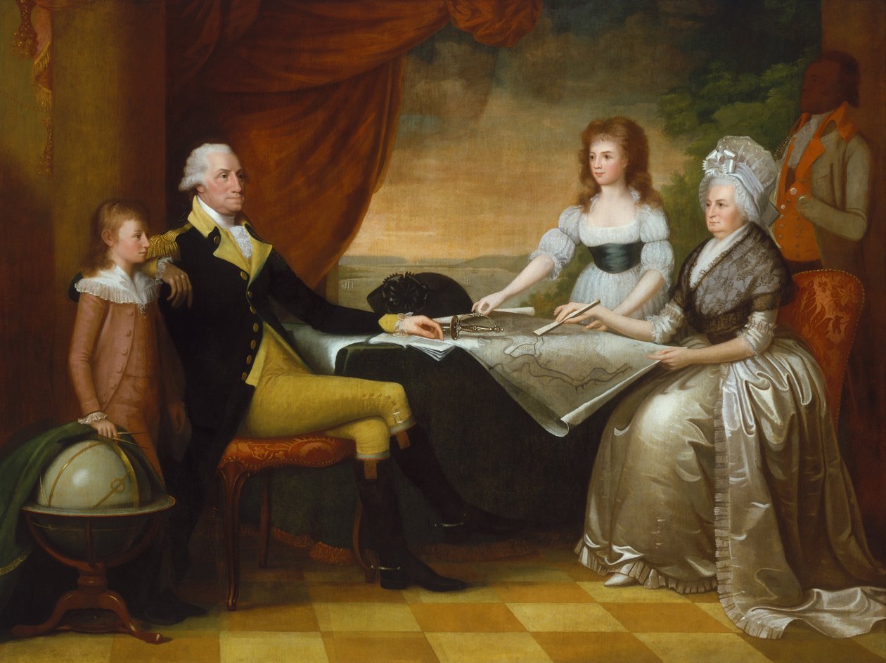 Washington-familien, 1789-1796. av Edward Savage