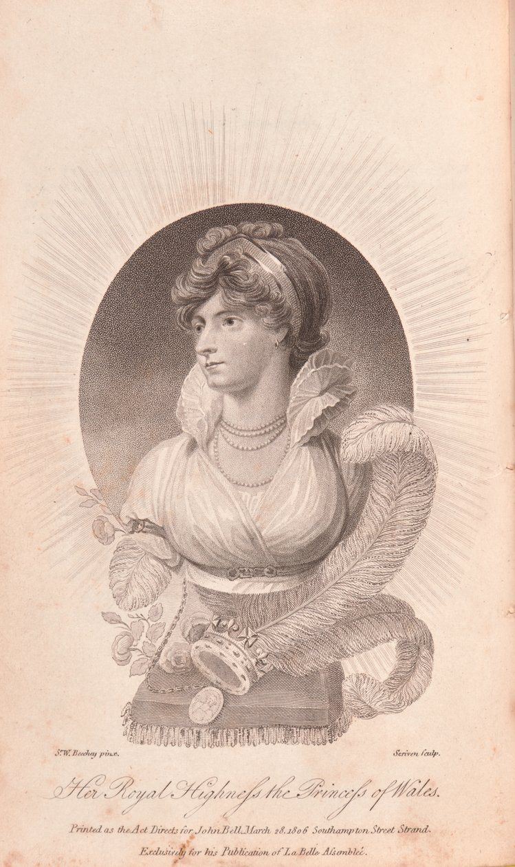 Hennes Kongelige Høyhet Prinsessen av Wales av Edward Scriven