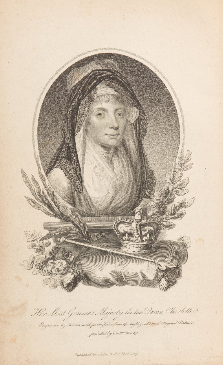Dronning Charlotte (ca. 1806-10) av Edward Scriven