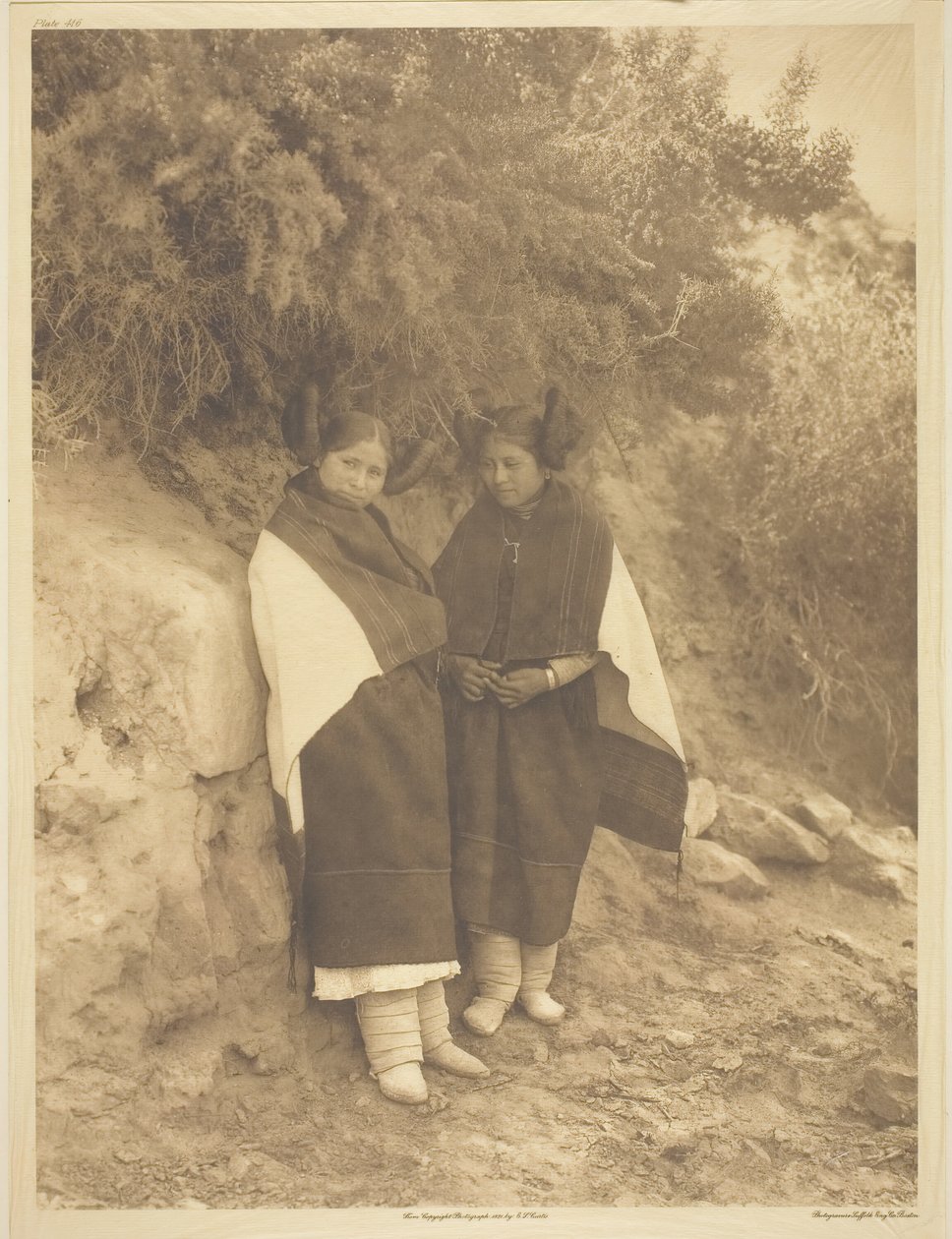 På Trystingplassen, 1921. av Edward Sheriff Curtis