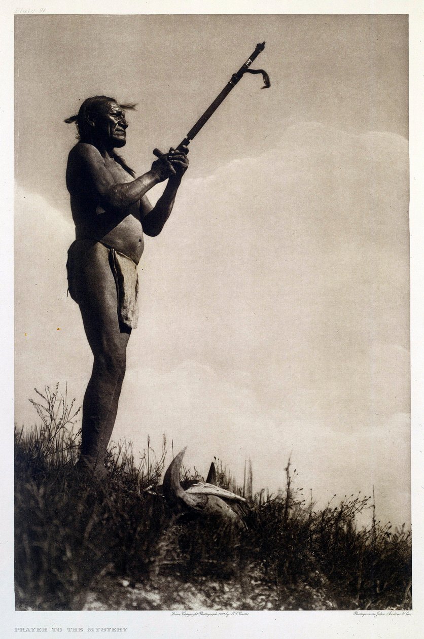 Indianere i Amerika: en indisk bønn av Edward Sheriff Curtis