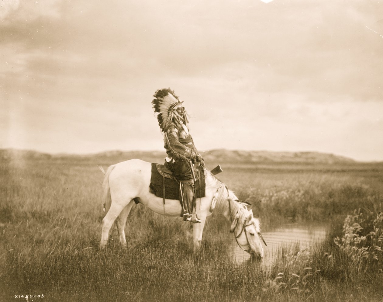Oasis in the Badlands 1905 (bilde) av Edward Sheriff Curtis