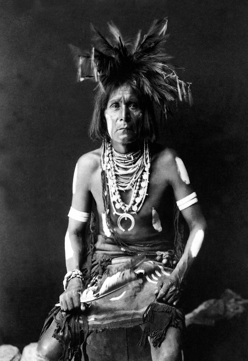 Snake Priest (bilde) av Edward Sheriff Curtis