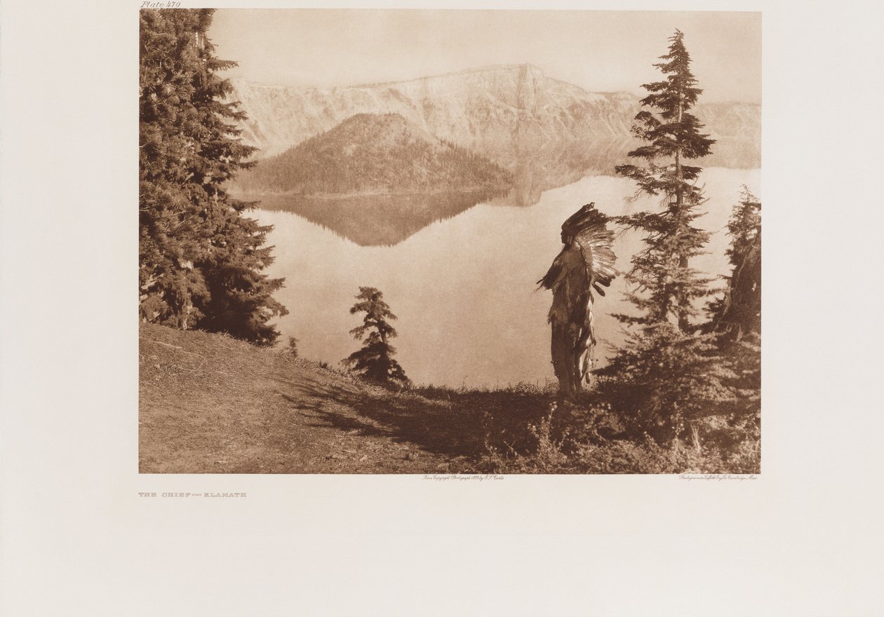 The Chief-Klamath, tallerken fra 