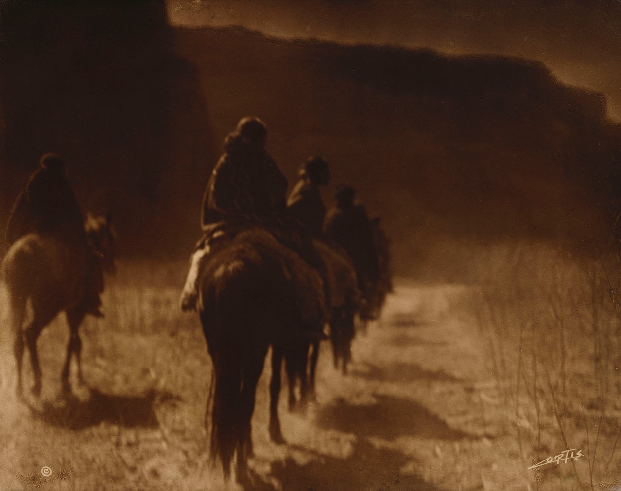 Tha Vanishing: Russ, Navaho av Edward Sheriff Curtis