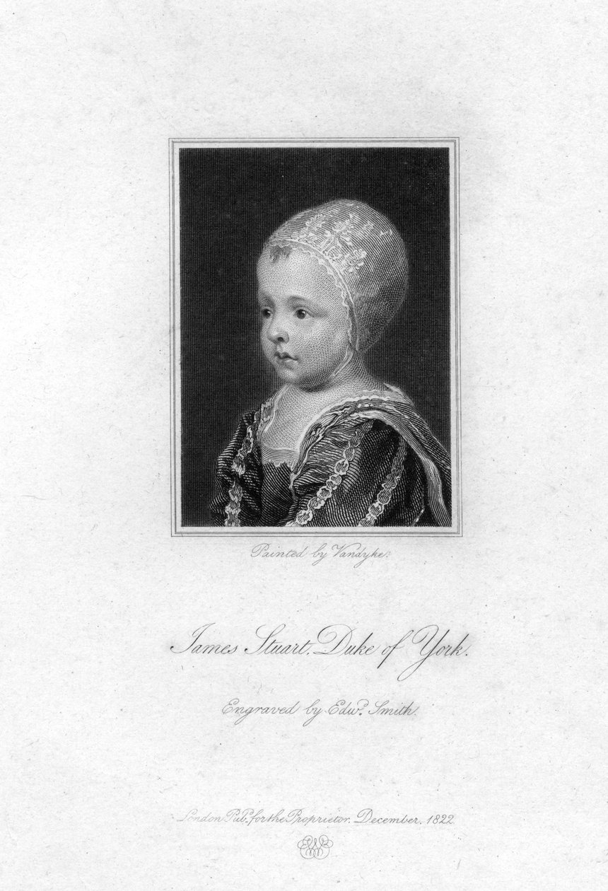 James Stuart, hertug av York, 1822. av Edward Smith