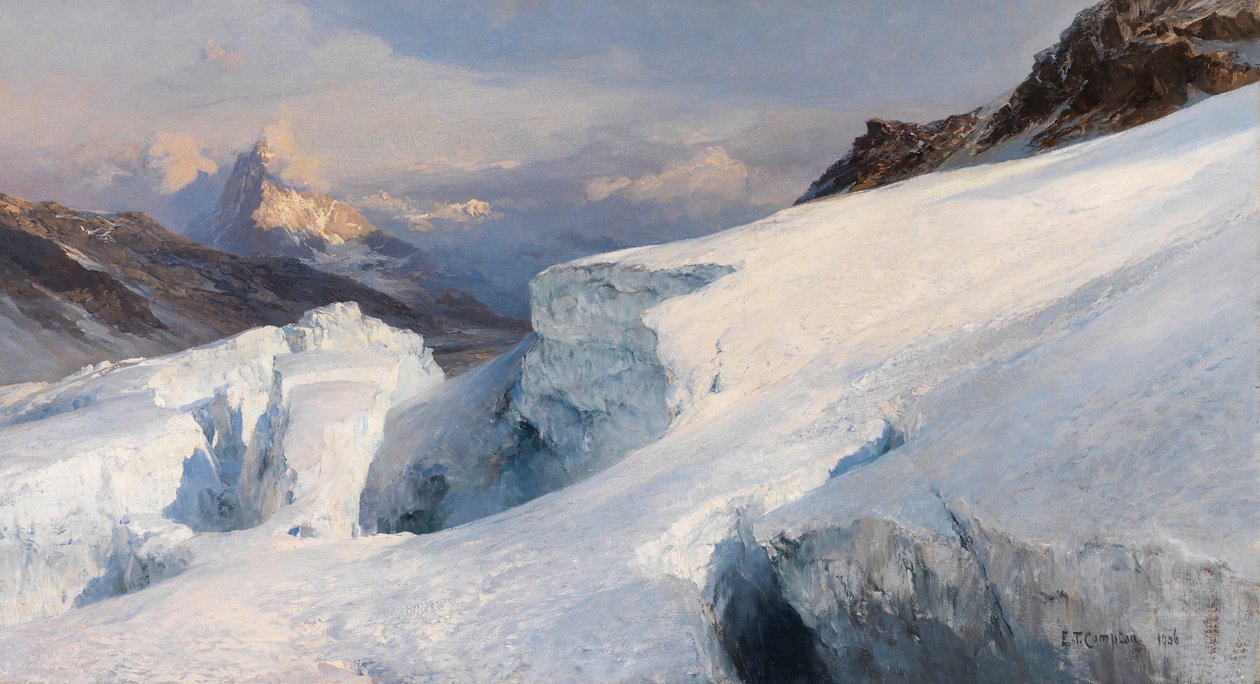 Isbreplatået, 1906. av Edward Theodore Compton