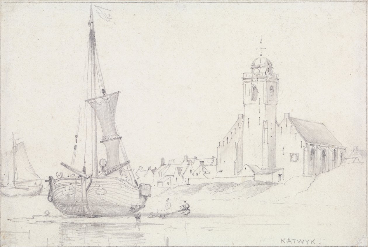 Katwyk av Edward William Cooke