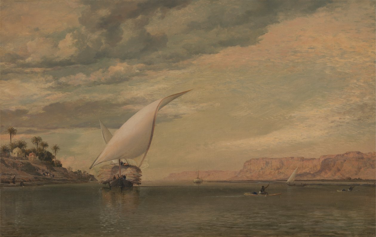 På Nilen av Edward William Cooke