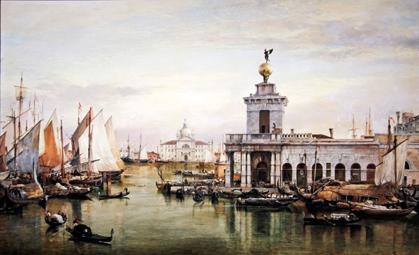 Venezia (olje på lerret) av Edward William Cooke