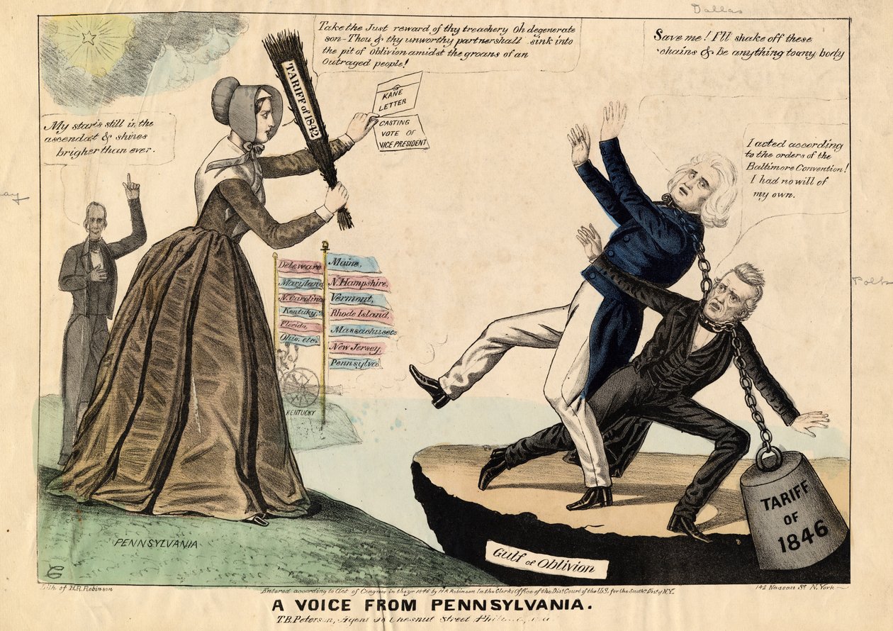 En stemme fra Pennsylvania, utgitt av HR Robinson, New York, 1846 av Edward Williams Clay