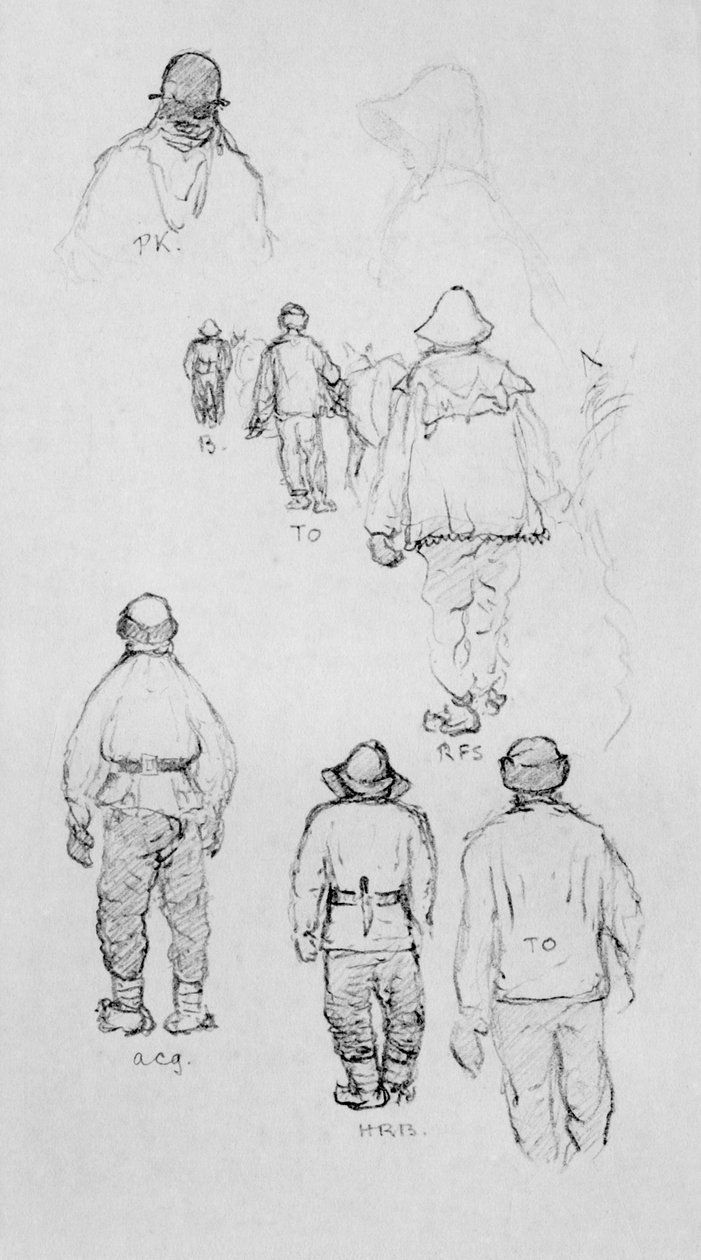 På vei til polen, c1911, 1913 av Charles Edward Wilson