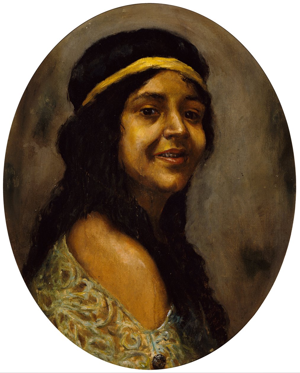Portrett av en kvinne av Edwin Augustus Harleston