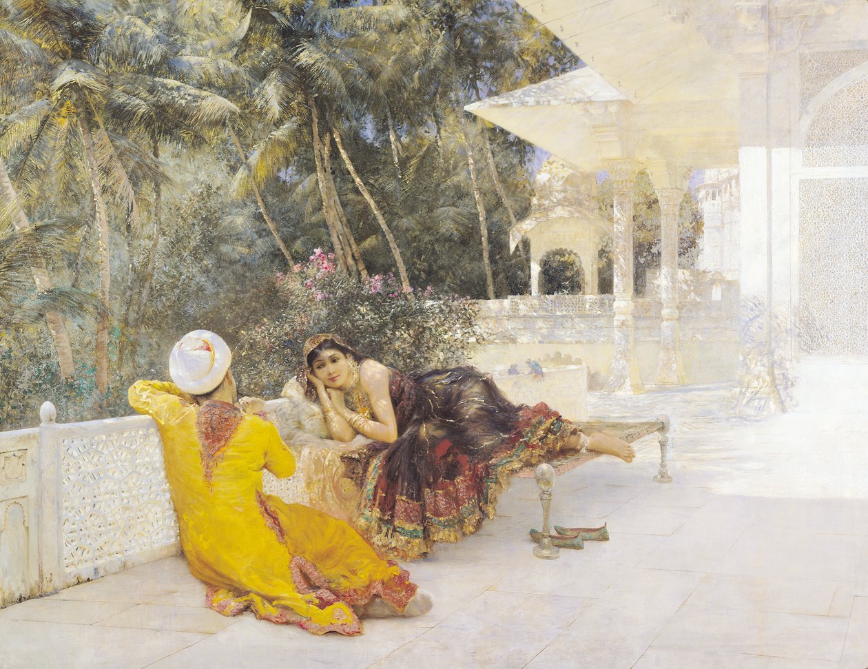Prinsessen av Bengal, ca. 1889 av Edwin Lord Weeks