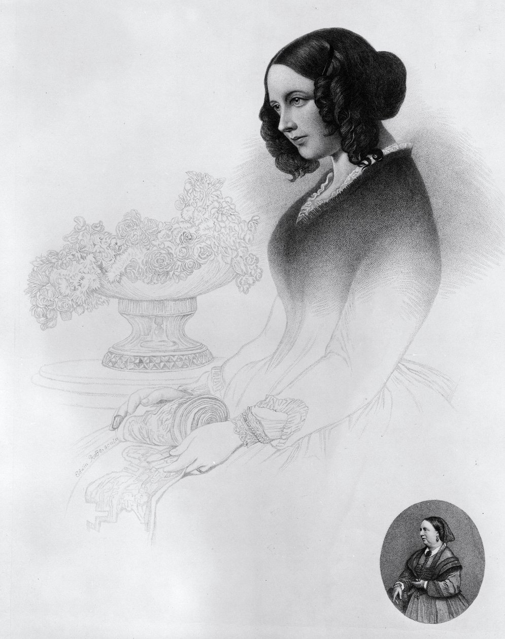 Catherine Dickens av Edwin Roffe