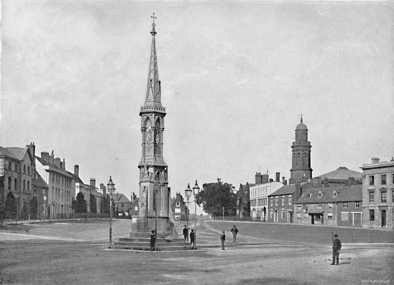 Banbury Cross, c1896 av Edwin A. Walford