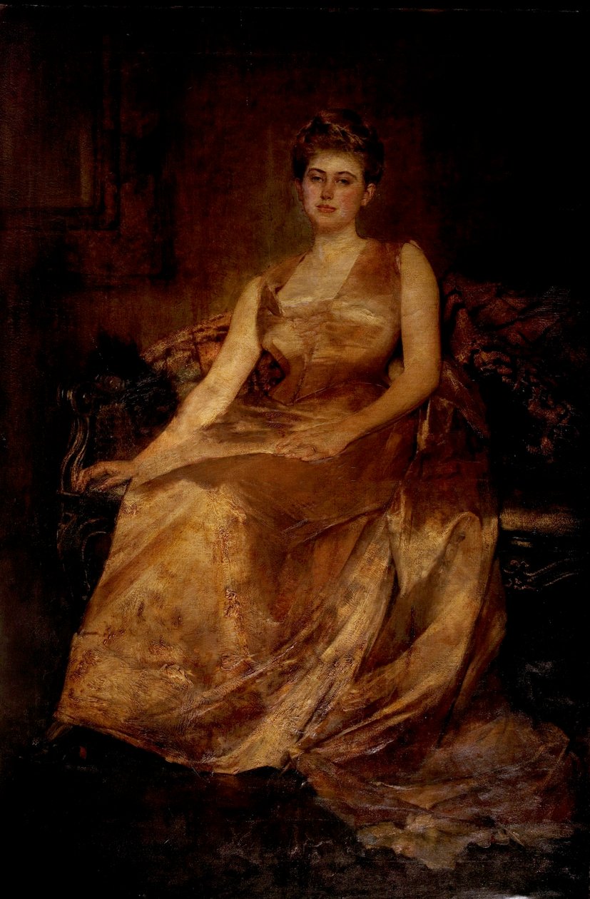 Fru Morton Jackson, 1889 av Edwin Arthur Ward