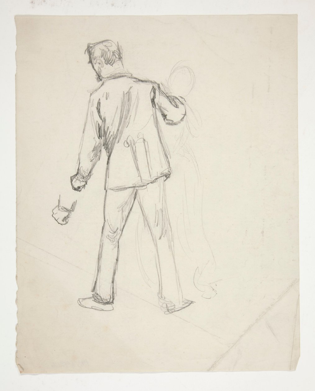 En mannlig og en kvinnelig figur av Edwin Austin Abbey