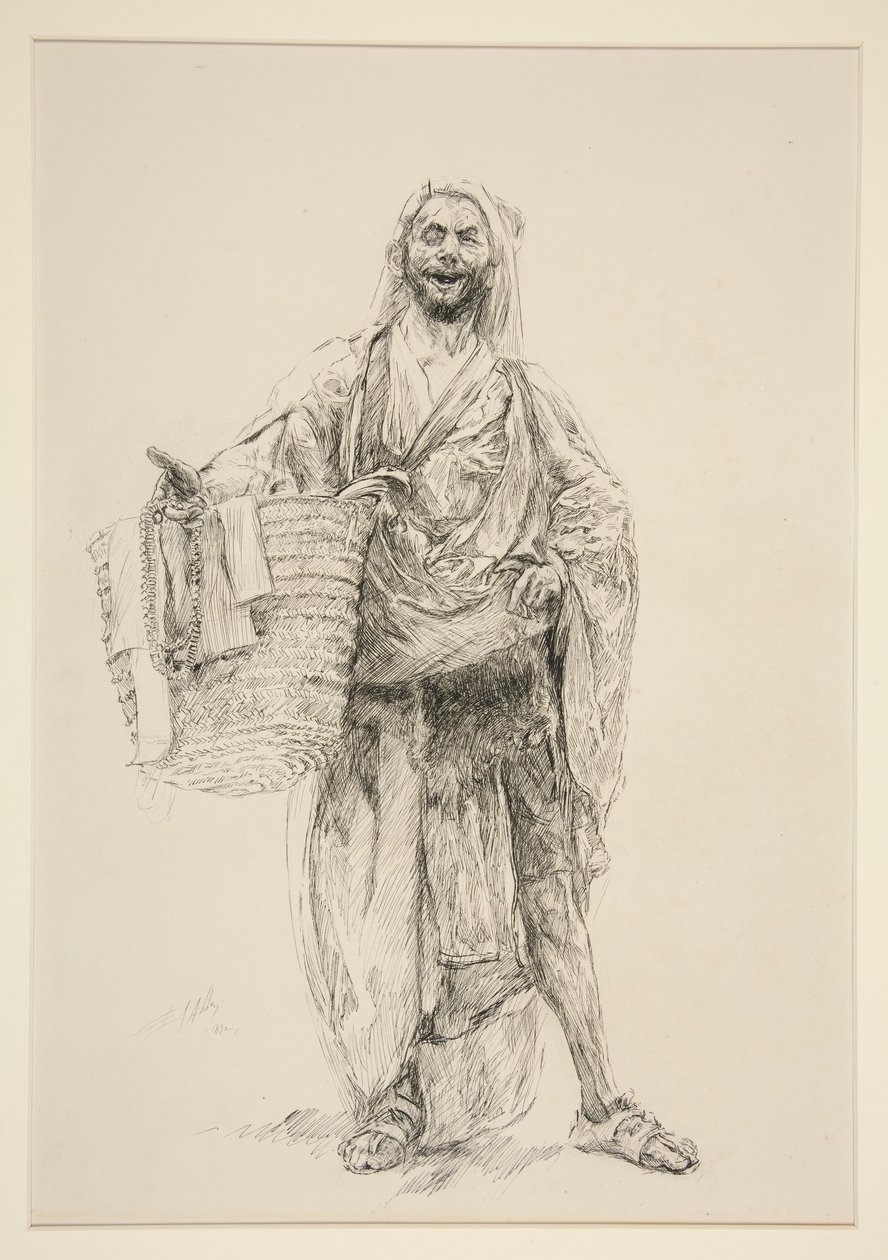 Autolycus, akt IV, Scene ii, Vinteren av Edwin Austin Abbey