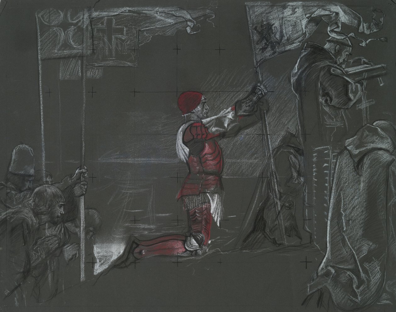 Columbus oppdager den nye verdenen av Edwin Austin Abbey