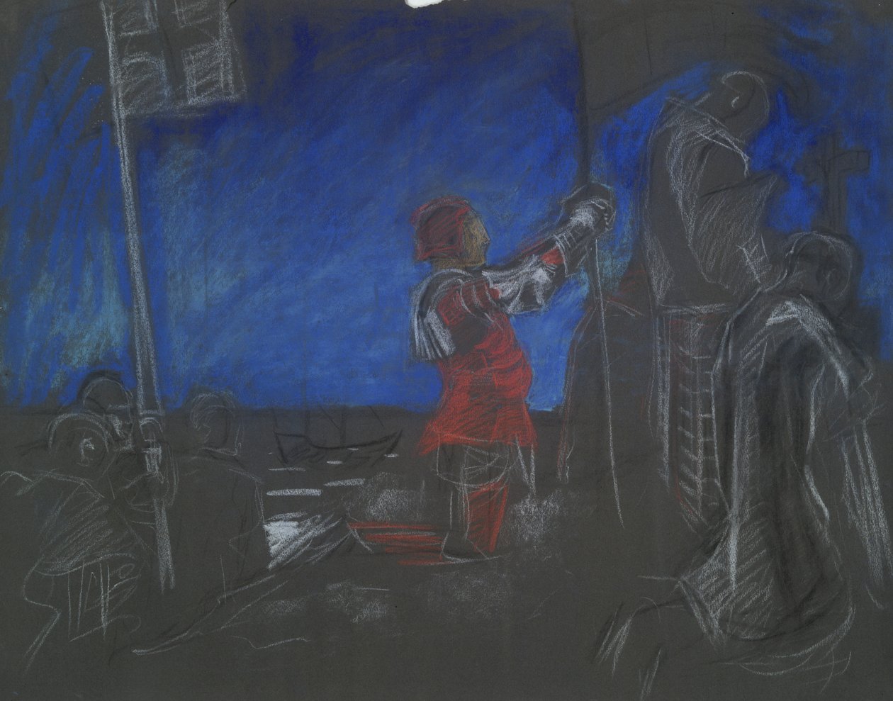 Columbus oppdager den nye verdenen av Edwin Austin Abbey