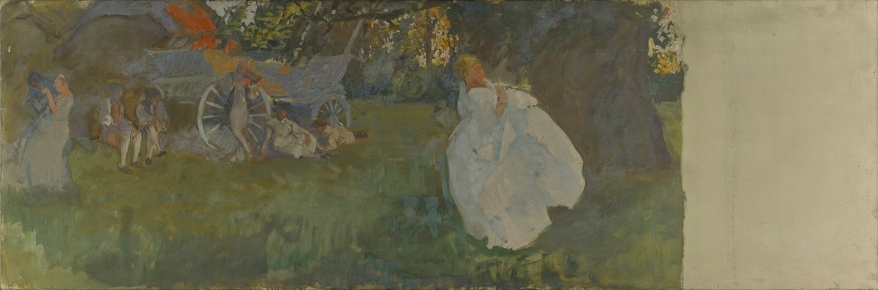 Komposisjonsstudie av Edwin Austin Abbey