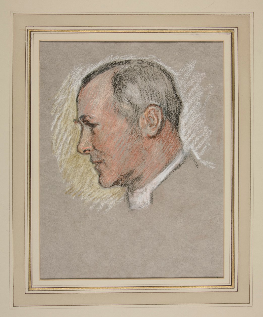 Kroning av Edward VII-portrett: George Wyndham Kennion, biskop av Bath & Wells av Edwin Austin Abbey