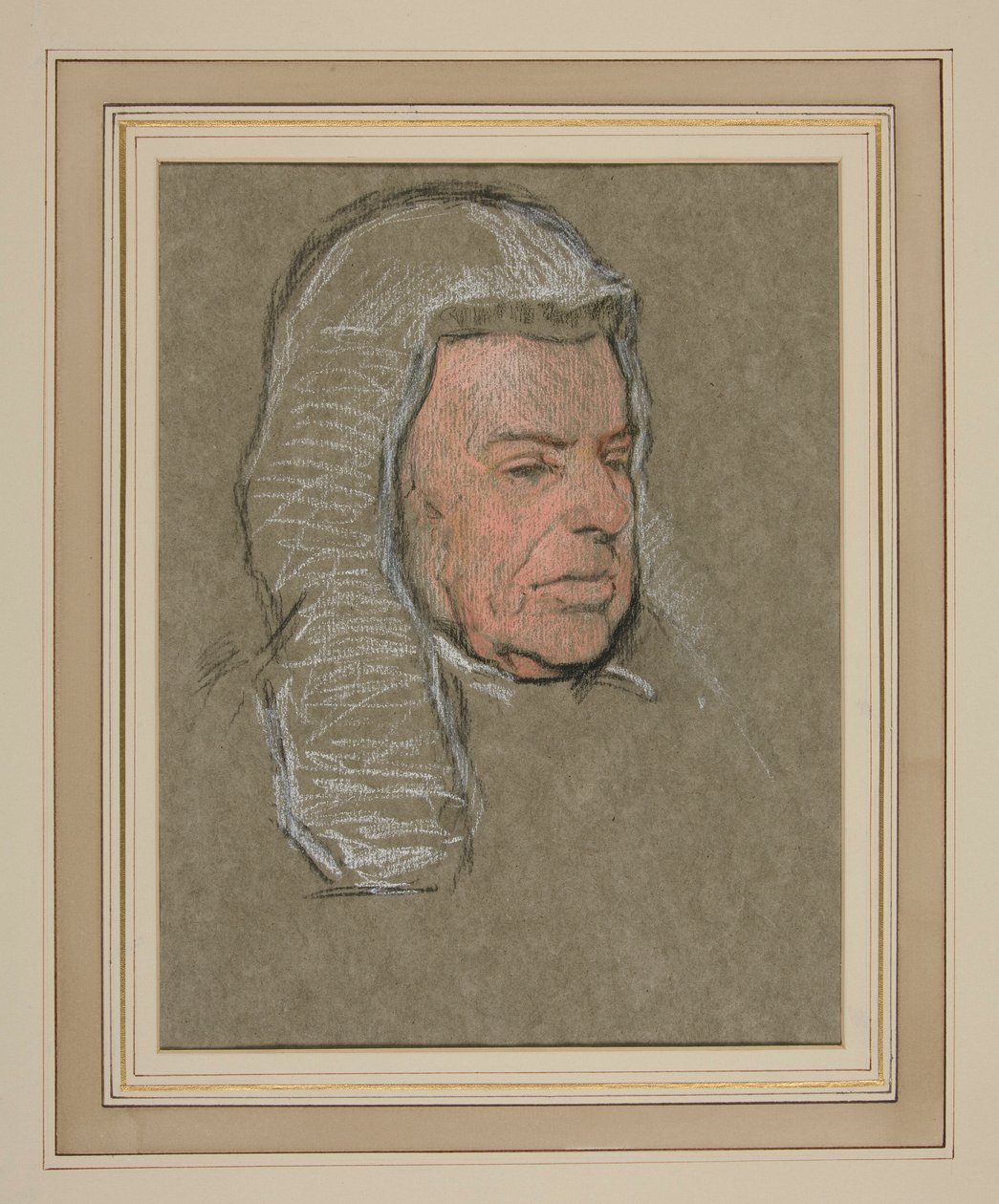 Kroning av Edward VII Portrett: Hardinge Stanley Gifford, jarl av Edwin Austin Abbey