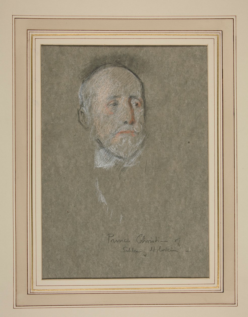 Kroningen av Edward VII Portrett: Prins Christian av Schleswig-Holstein av Edwin Austin Abbey
