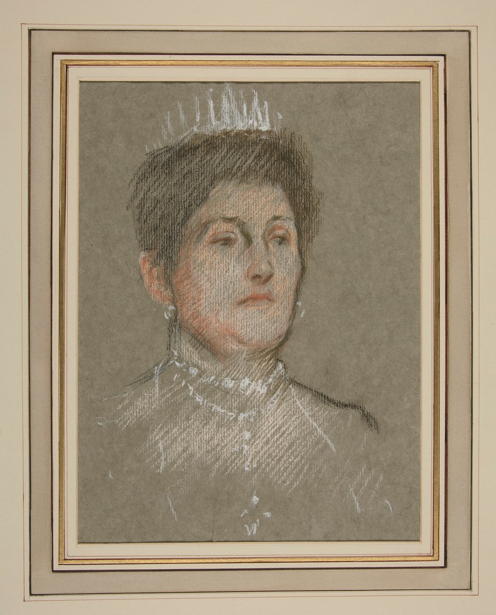 Kroning av Edward VII Portrett: Prinsesse Beatrice av Battenberg av Edwin Austin Abbey