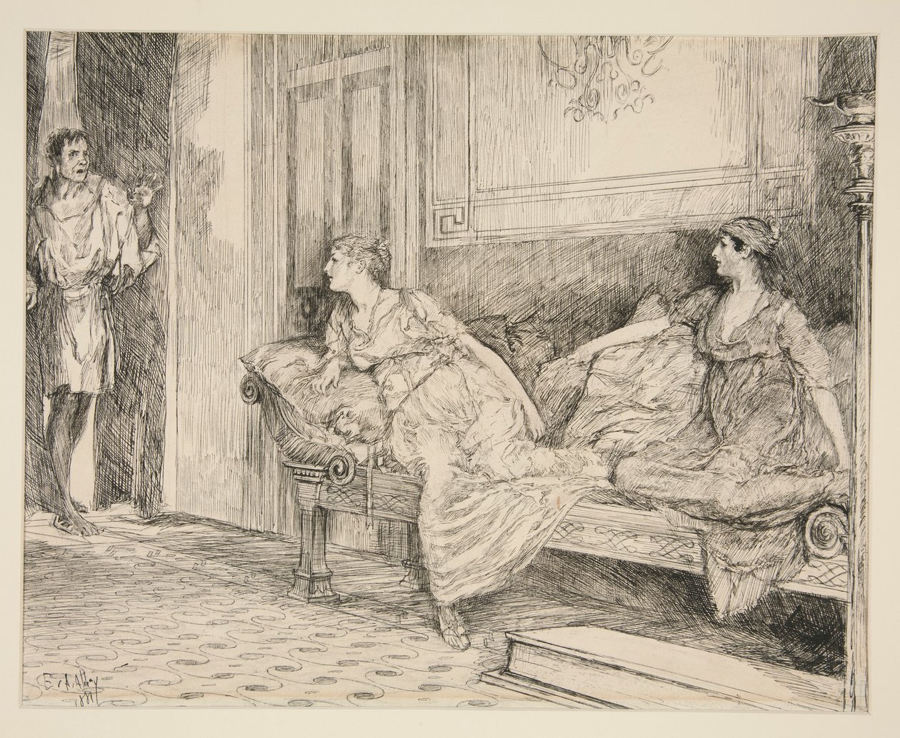 Veien til Efesos: av Edwin Austin Abbey