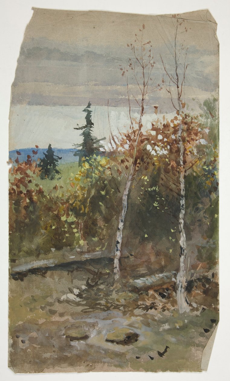 Høstlandskap av Edwin Austin Abbey