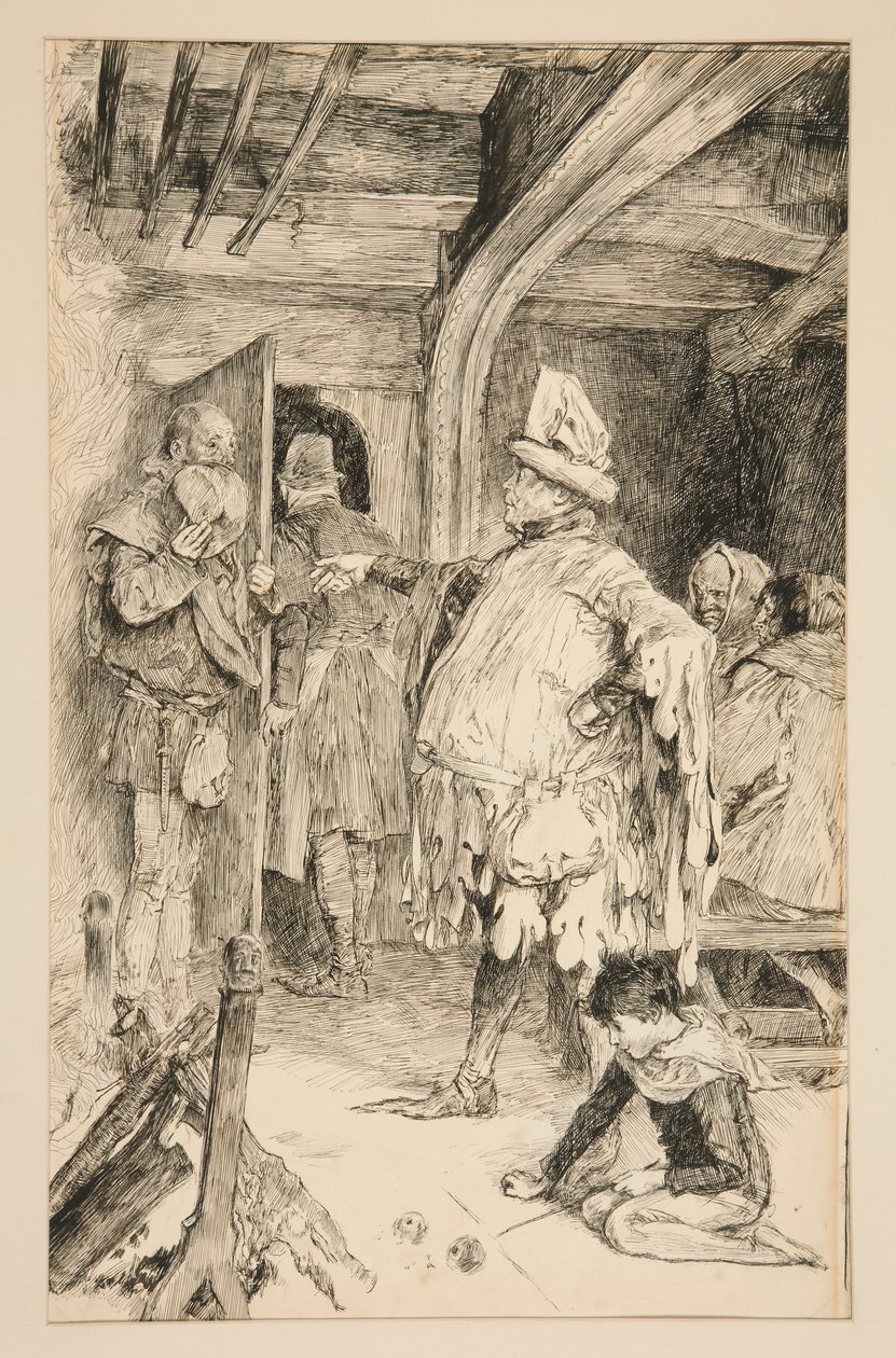 Falstaff: av Edwin Austin Abbey