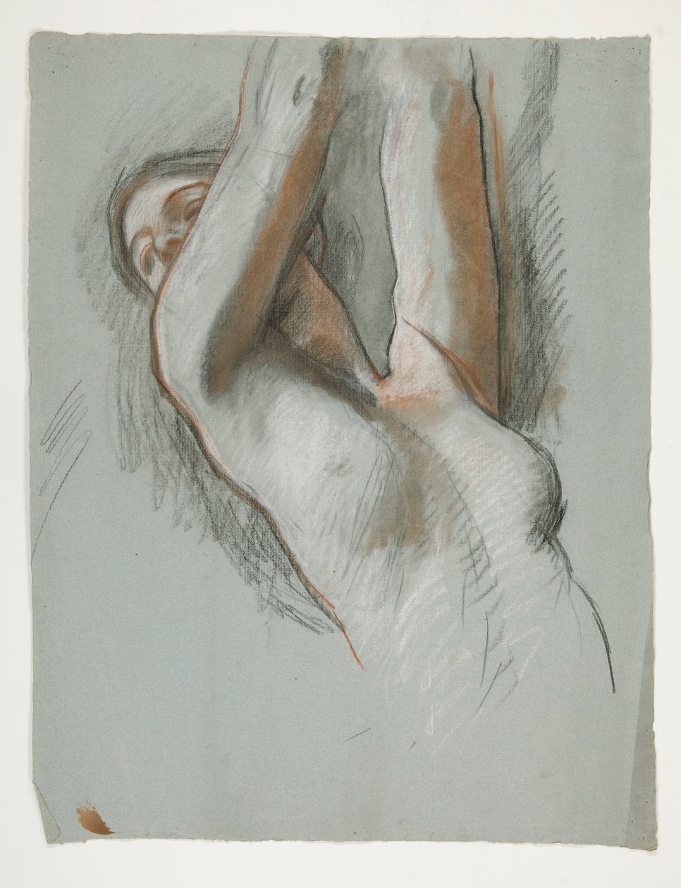 Figurstudie for av Edwin Austin Abbey