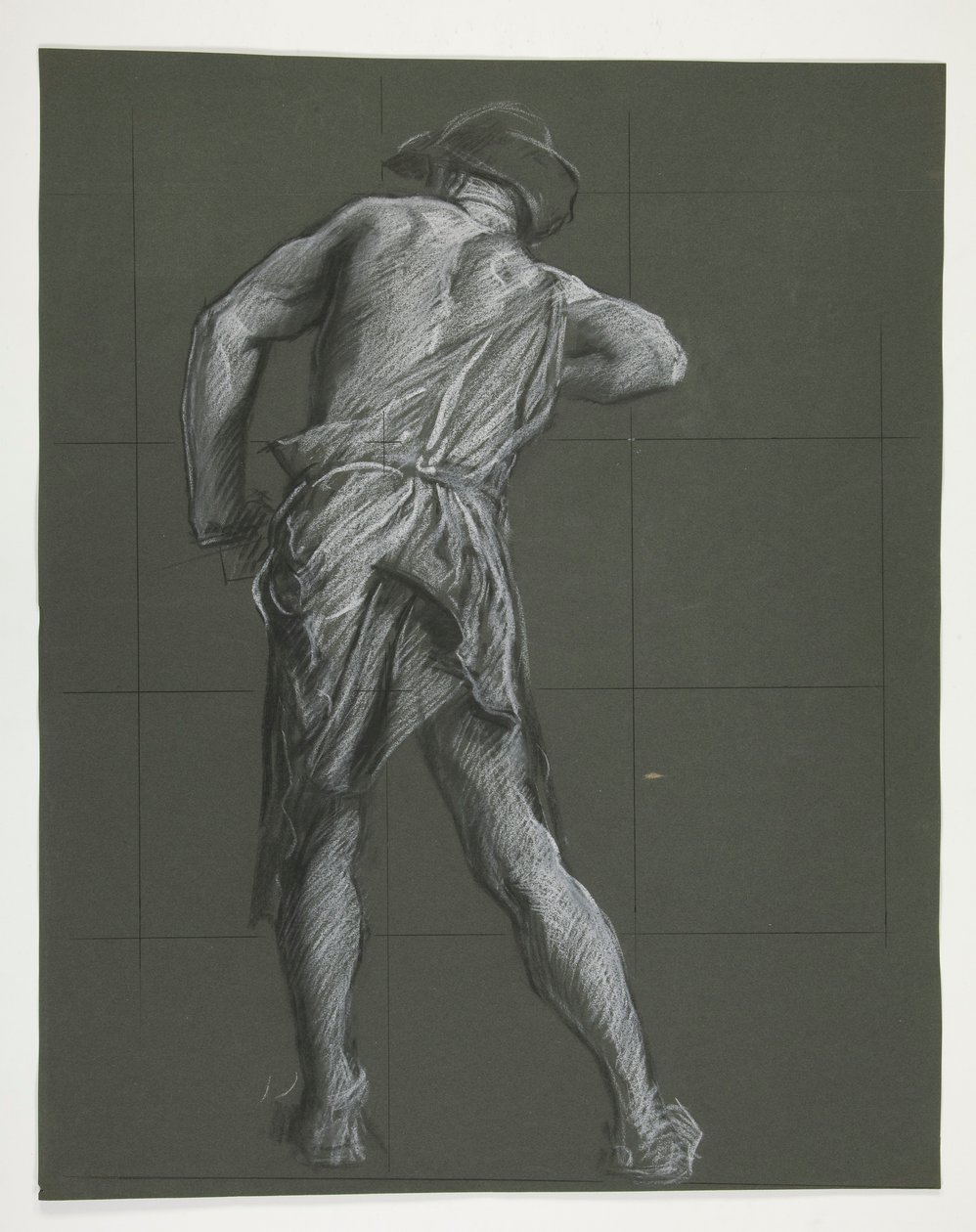 Figurstudie for av Edwin Austin Abbey