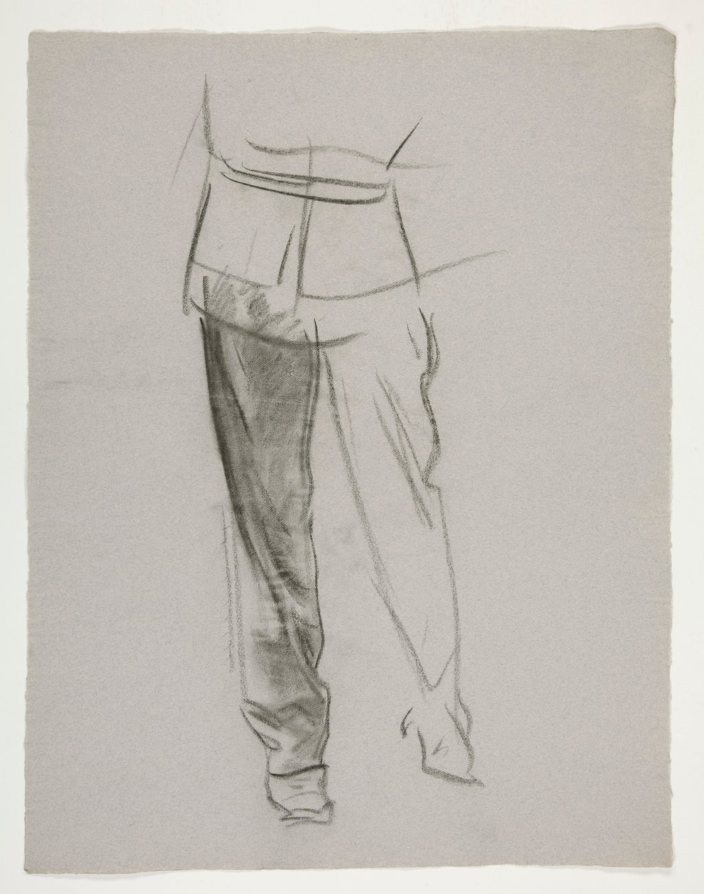 Figurstudie for av Edwin Austin Abbey