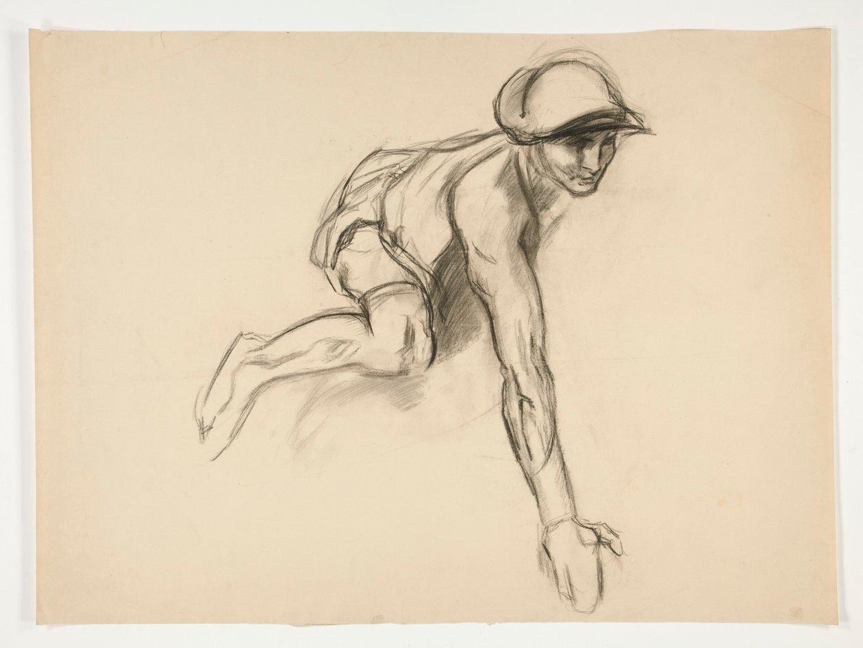 Figurstudie for av Edwin Austin Abbey
