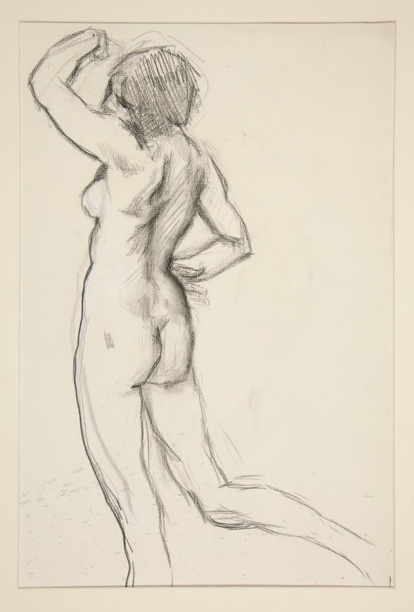 Figurstudie for av Edwin Austin Abbey