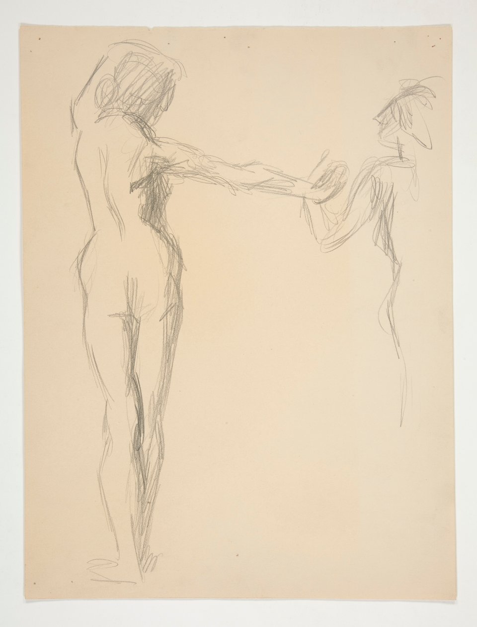 Figurstudie for av Edwin Austin Abbey
