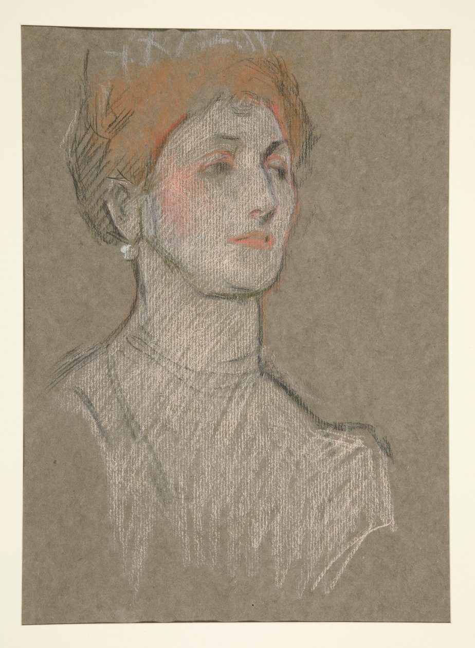 Kvinnesjef, kroning av Edward VII. av Edwin Austin Abbey